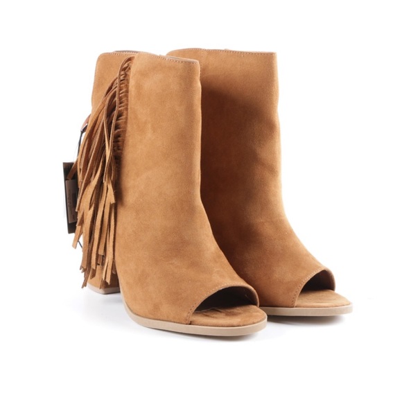 Dolce Vita Shoes - DV By Dolce Vita Saddle Lotus Fringe Boots